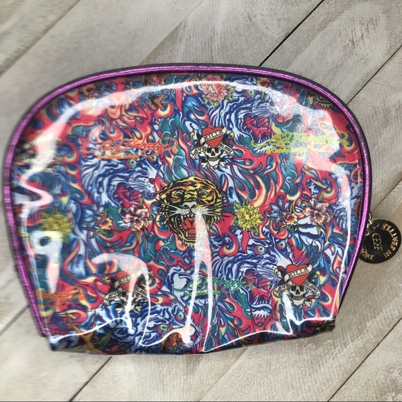 Ed Hardy Handbags - Ed hardy by Christian audigier makeup bag